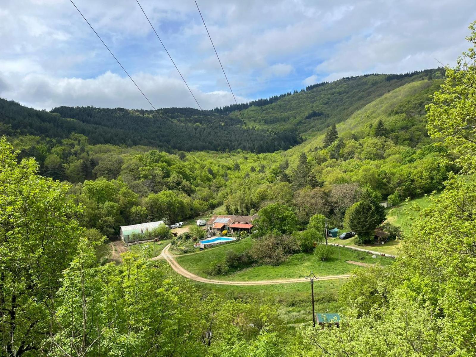 Ferme Les Therondels Saint-Pons-de-Thomieres Ngoại thất bức ảnh